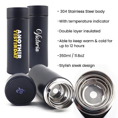 MINI SMART LED Premium Thermos Flask - 350ml 14