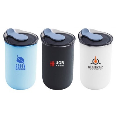MUGG Stainless Steel Mug with Top Lid - 300ml 01
