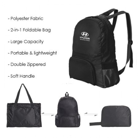 MX 2-in-1 Foldable Poly Travel Backpack 08