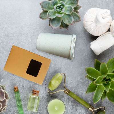 Natural Eco-Wheat Tumbler - 300ml 09