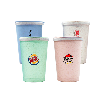 Natural Eco-Wheat Tumbler - 300ml 06