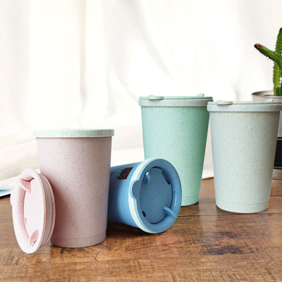 Natural Eco-Wheat Tumbler - 300ml 07