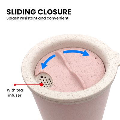 Natural Eco-Wheat Tumbler - 400ml 06