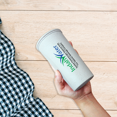 Natural Eco-Wheat Tumbler - 400ml 08