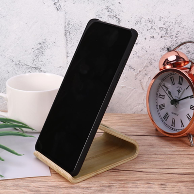 Natural Wooden Smartphone Stand 04