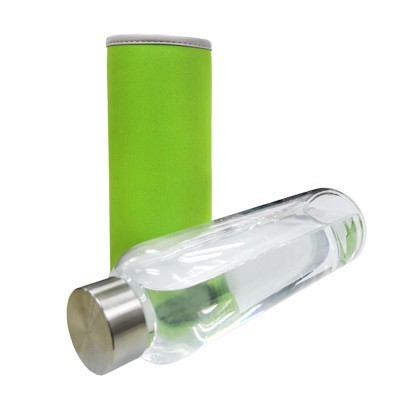 NEO Glass Bottle With Neoprene Pouch - 550ml 06