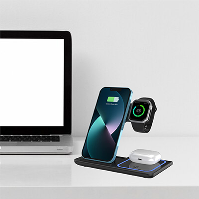 PHANTOM 3 in 1 Wireless Charger Station 03