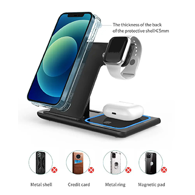 PHANTOM 3 in 1 Wireless Charger Station 06
