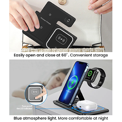 PHANTOM 3 in 1 Wireless Charger Station 08