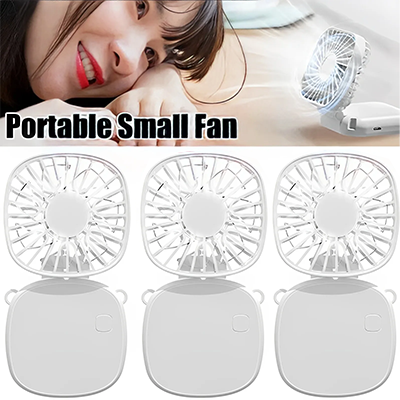 POCKET Mini Foldable Fan with Lanyard - 300mAh 04