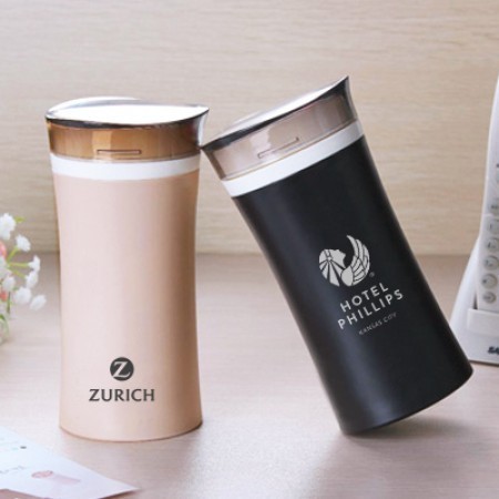 PP Dual Layer Insulated Vacuum Mug - 420ml 07