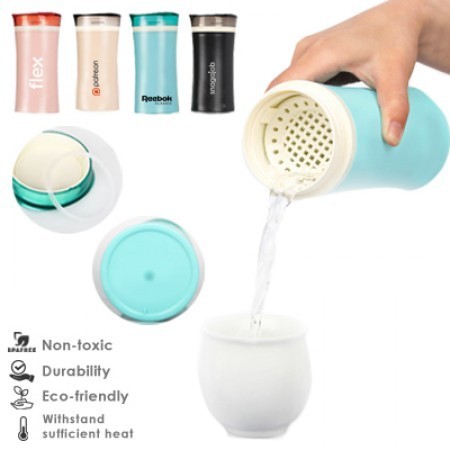 PP Dual Layer Insulated Vacuum Mug - 420ml 09