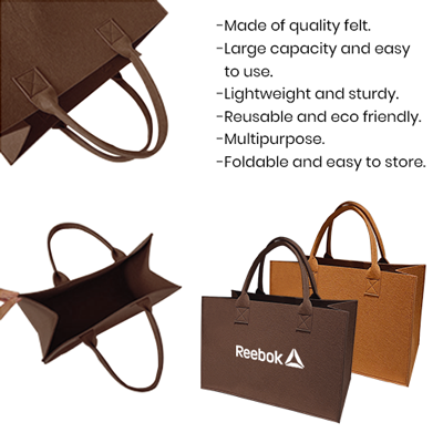 PR Felt Carry Color Bag - L Size 09