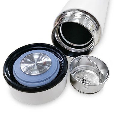 Premium Matt Stainless Steel Vacuum Thermos Flask - 480ml 08