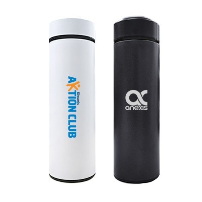 Premium Matt Stainless Steel Vacuum Thermos Flask - 480ml 01