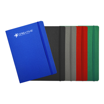 PU Fabric Hard Case A5 Notebook 03