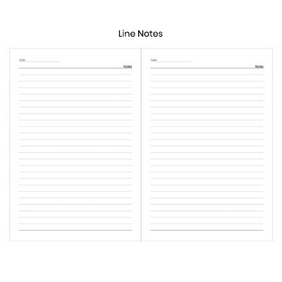 PU Fabric Hard Case A5 Notebook 06