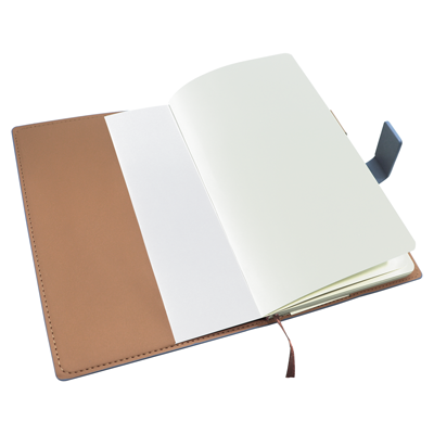 PU Magnetic Hard Case A5 Notebook with Pen Loop 06