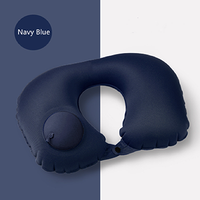 PUMP UP Polyester Inflatable Travel Pillow 04