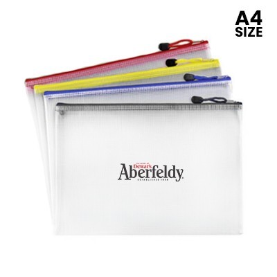 PVC Transparent Netting Pouch - A4 Size 01