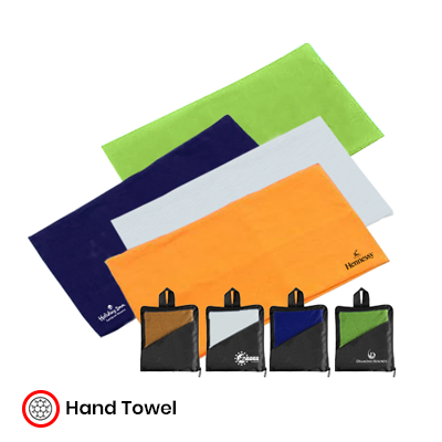 QVA Quick Dry Towel with Zipper Pouch - 50g 01