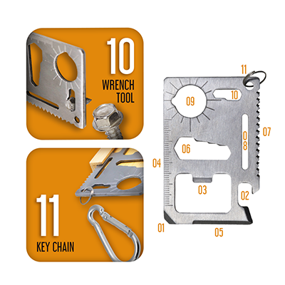 RAMBO 11-in-1 Survival Tool Kit 07