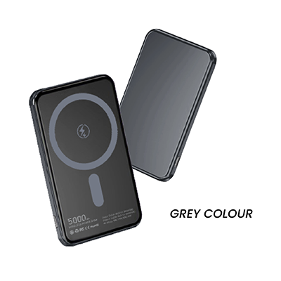 SLIM Magnetic 15W Wireless Power Bank - 5000mAh 10