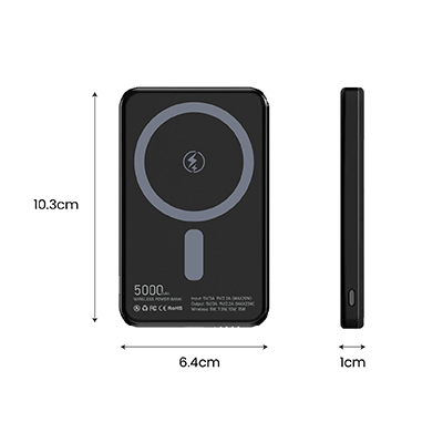 SLIM Magnetic 15W Wireless Power Bank - 5000mAh 11