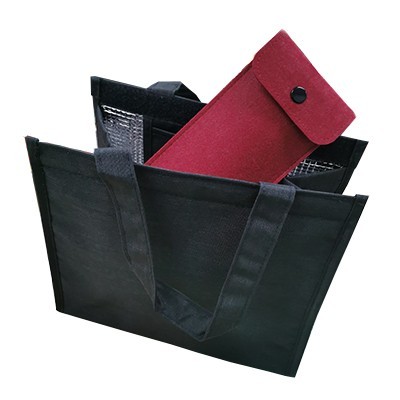 Snap Closure Felt Pouch 06