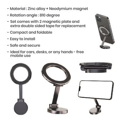 SNAP 810° Magnetic Phone Holder 11
