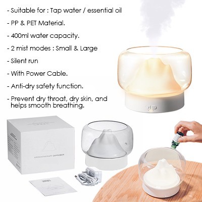Snow Mountain Aromatherapy Diffuser 13