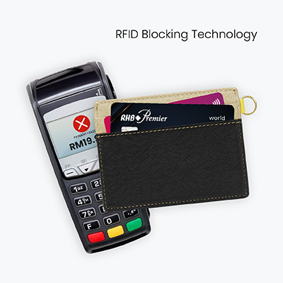 TONY Slim RFID Block PU Card Holder 07