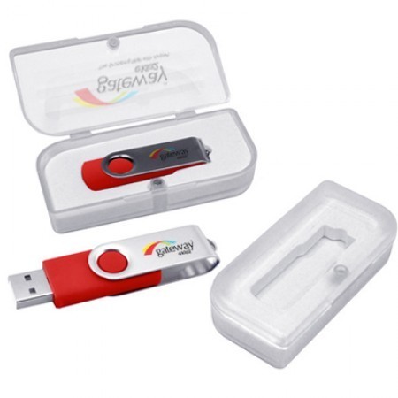 Transparent Plastic Box for Flash Drive 04