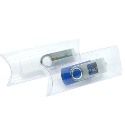 Transparent PP Tube Box for Flash Drive 01