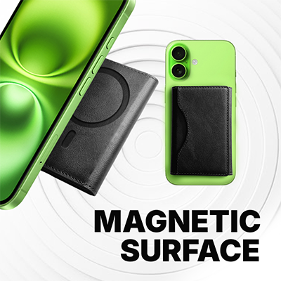 TRIFOLD PU Magnetic Wallet with RFID Block 05