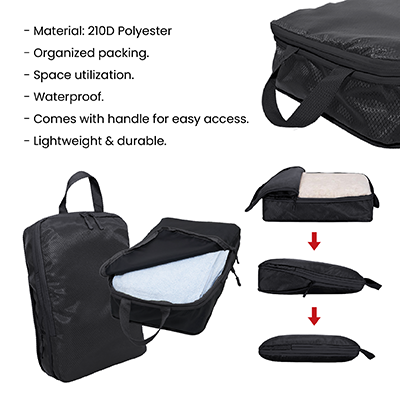 ULTRA Compressible Travel Organiser - L Size 09