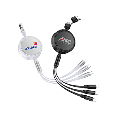 UNICORD 3-in-2 Retractable USB Fast Charging Cable 01