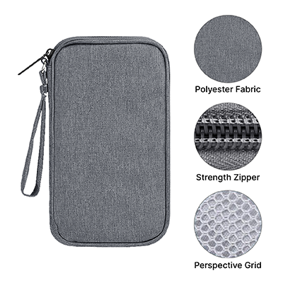 Water Repellent Polyester Gadget Pouch 06