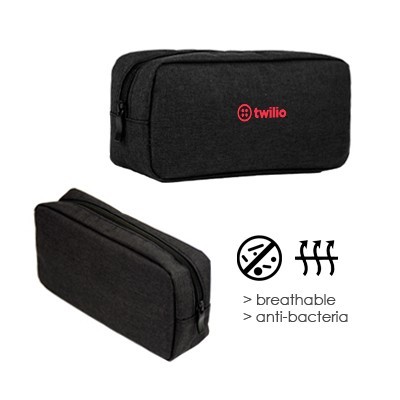 Water Repellent Travel Gadget Pouch - L Size 05