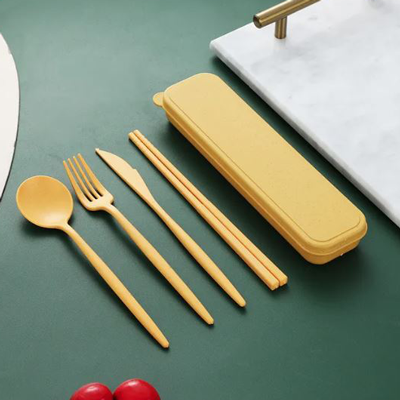 WHEAT 4-in-1 Colour Eco-Cutlery Set 06