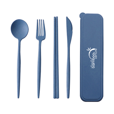 WHEAT 4-in-1 Colour Eco-Cutlery Set 01