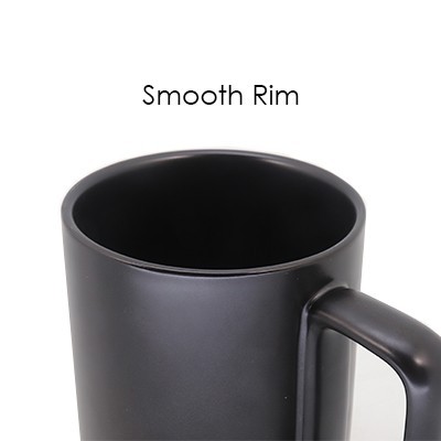 Wooden Cap Ceramic Mug - 450ml 09